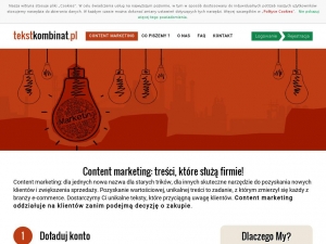 Tekst Kombinat - najlepszy content marketing.